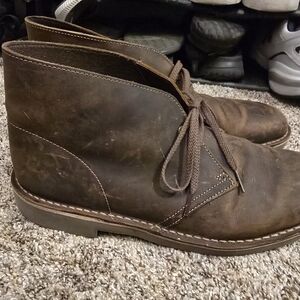 Men's Clarks Leather Boots